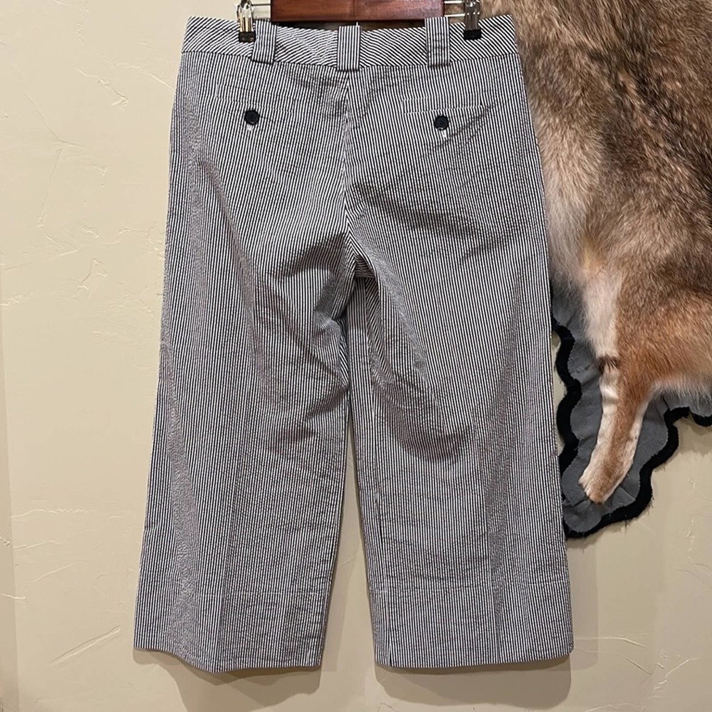Ivy Jane Seersucker Wide Leg Pant - Picture 2 of 5
